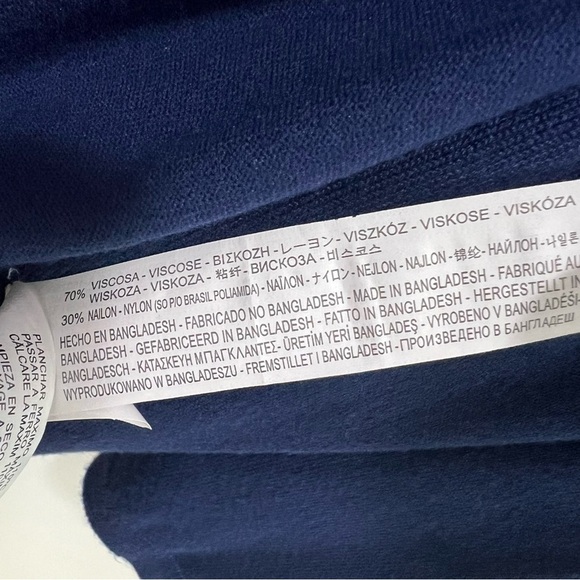 Zara Women’s Open Front Blue Cardigan Size Medium - Picture 5 of 5